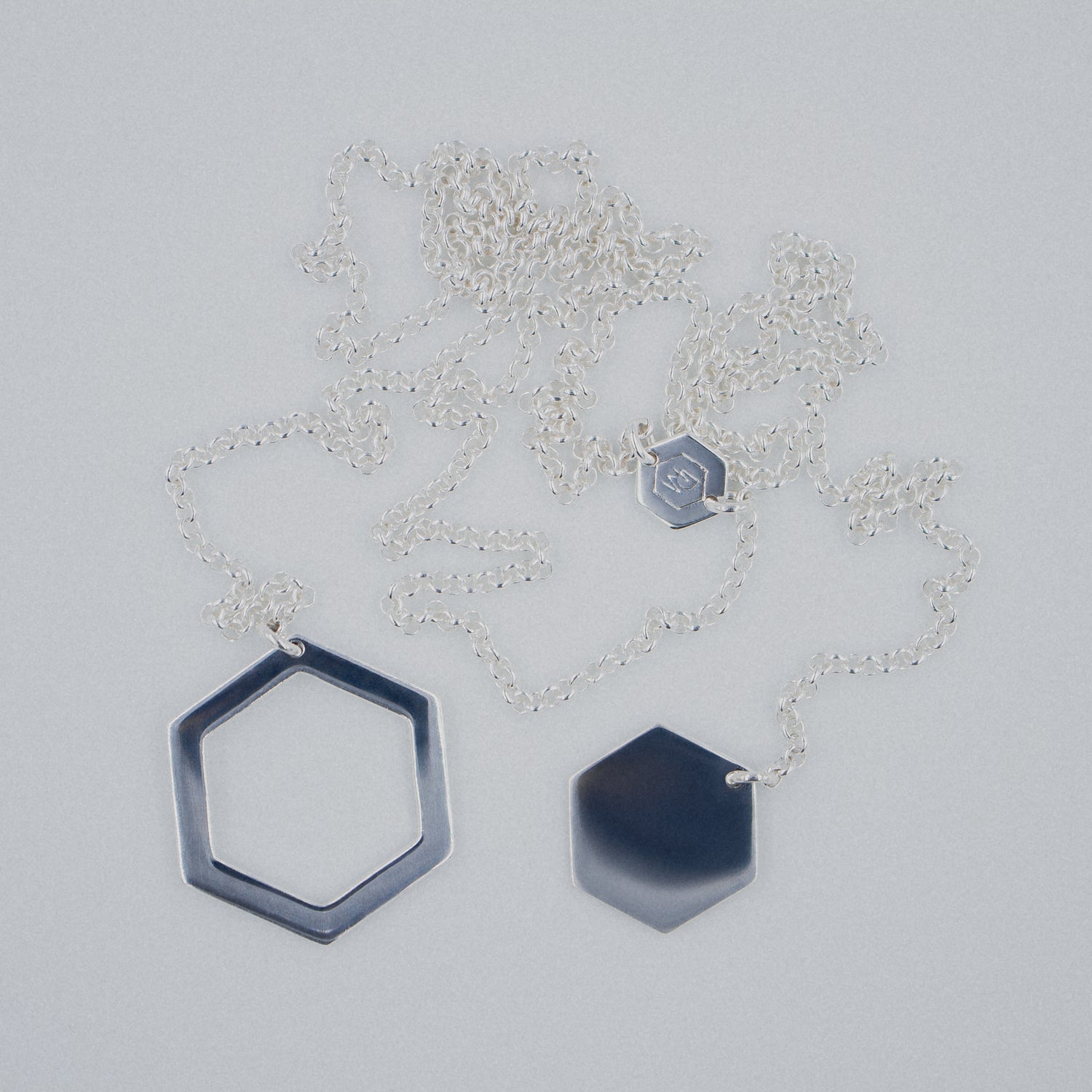 Cell necklace in 925 silver