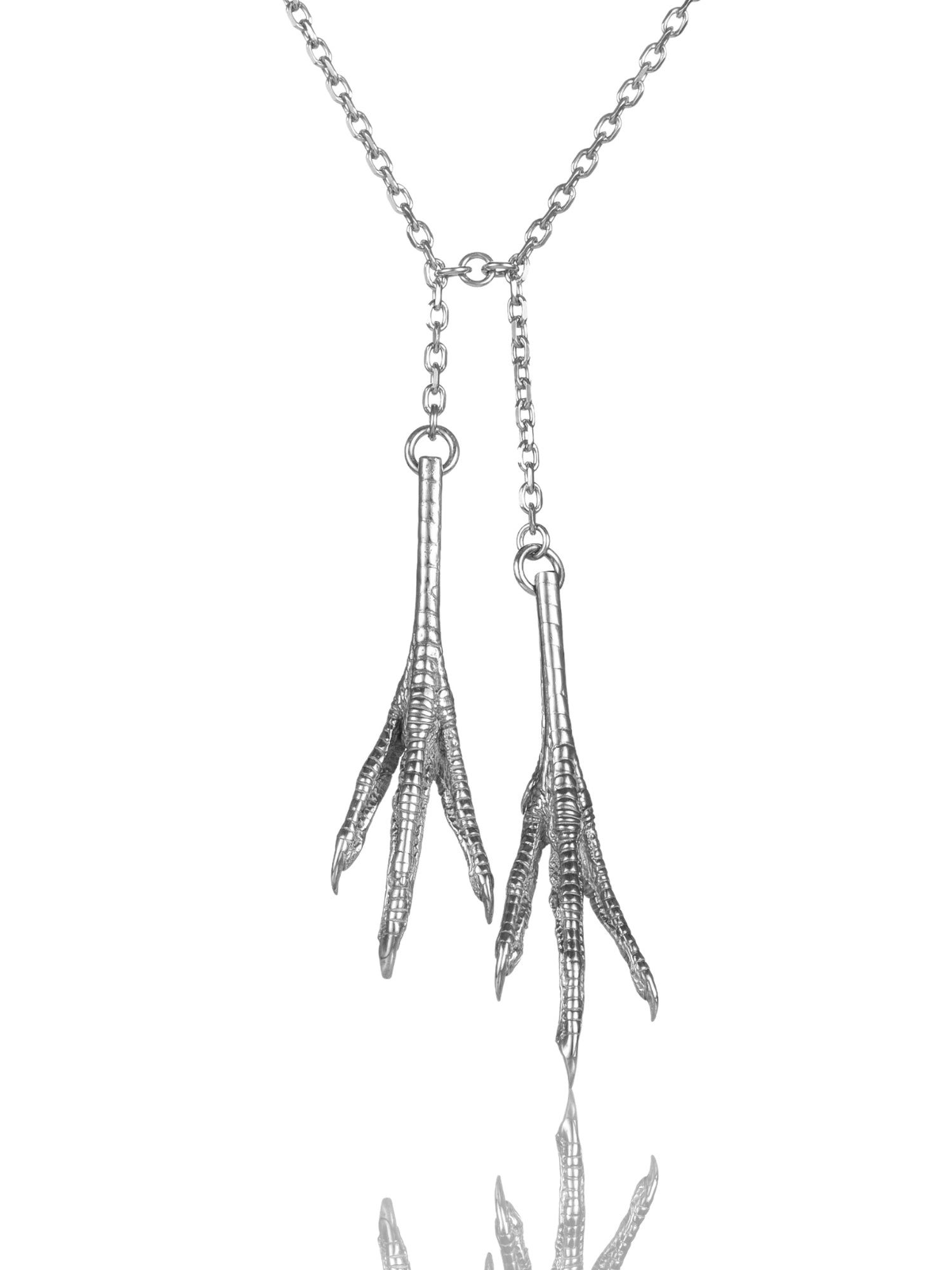 Iconic 925 silver Chicken Feet necklace 