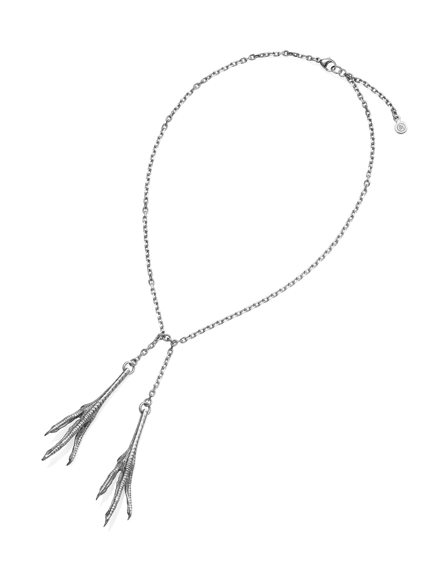 Iconic 925 silver Chicken Feet necklace 