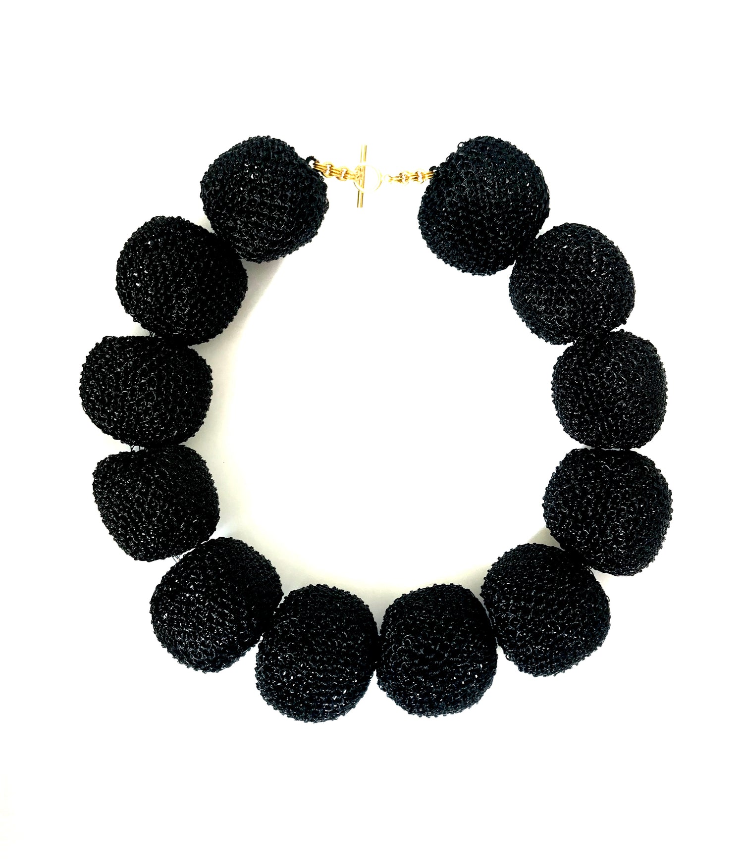 Perle Nere statement necklace from D&M JEWELLERY